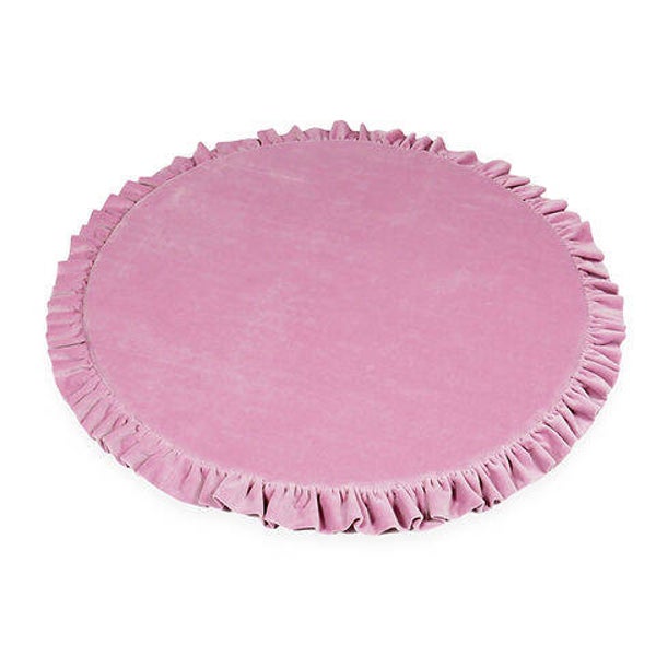 Speelmat Moje met ruches Rond 100cm SOFT VELVET