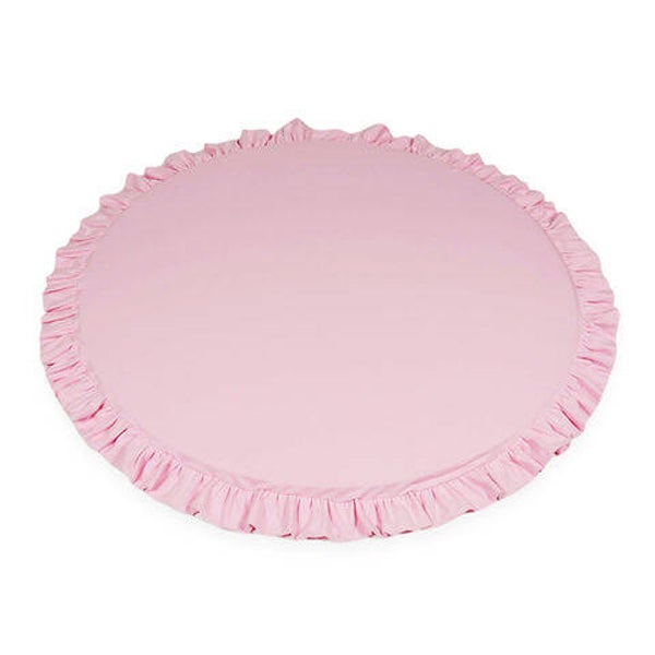 Speelmat Moje met ruches Rond 100cm COTTON