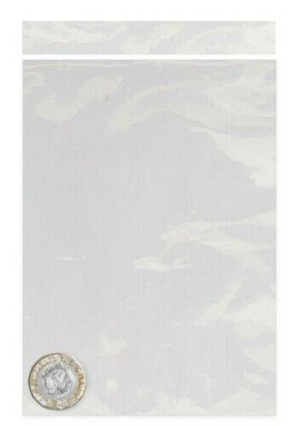 50X Grip Seal Clear Polythene Bags 5 inch x 5.5 inch Grip Seal airtight closure clear polyethylene reusable use multiple times reduce waste clear polyethylene Press and Seal reusable craft supplies waste craft supplies Ideal for food storage