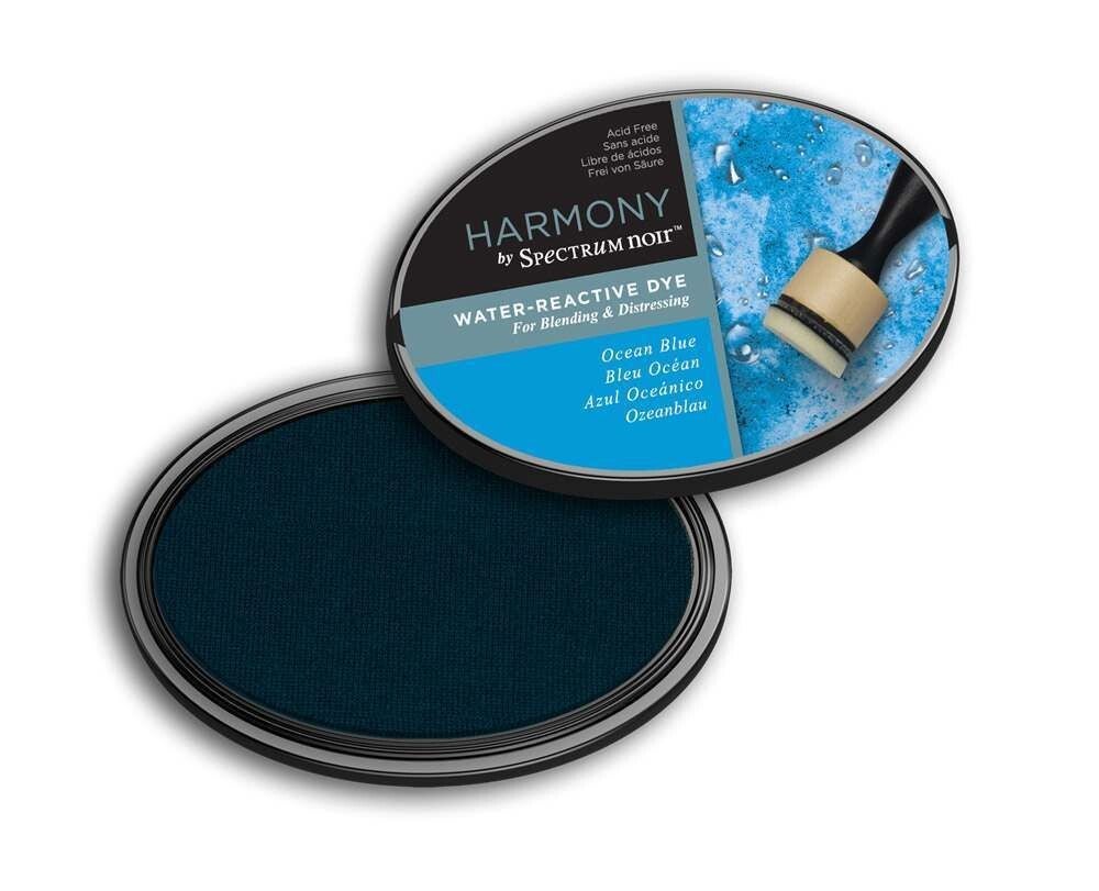 Crafters Companion OCEAN BLUE Spectrum Noir Water Reactive Dye Inkpad