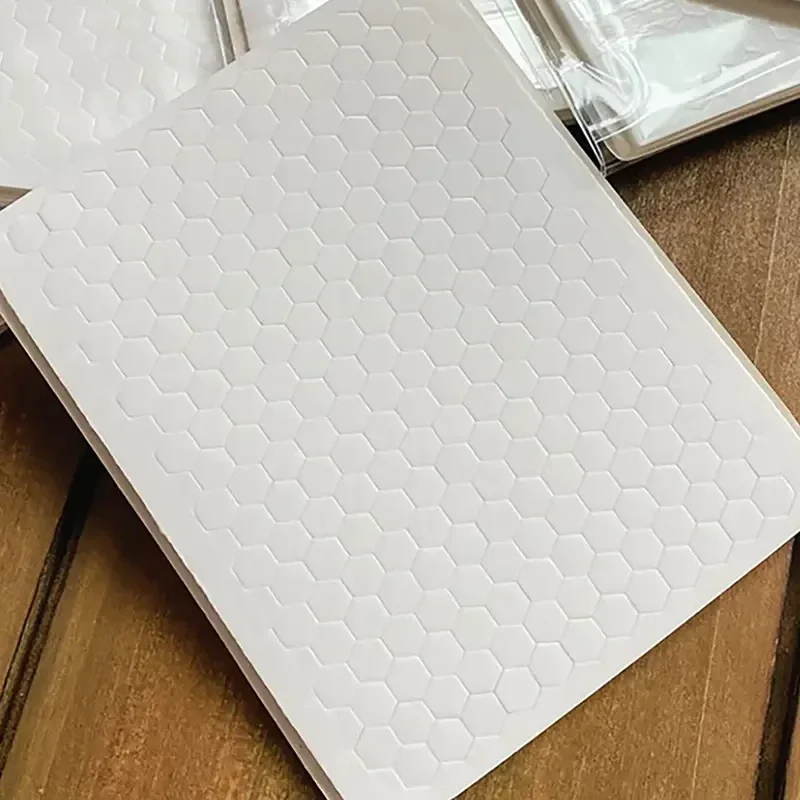 720 Pcs Paper Craft Hexagonal 5mm wide x 2mm thick Strong Sticky Foam Double-sided Craft 3D Effect Adhesive Stickers  Creative Crafting Solution Handmade DIY Foam Tabs Adhesive Stickers. Home Décor Paper Card Glass Plastic