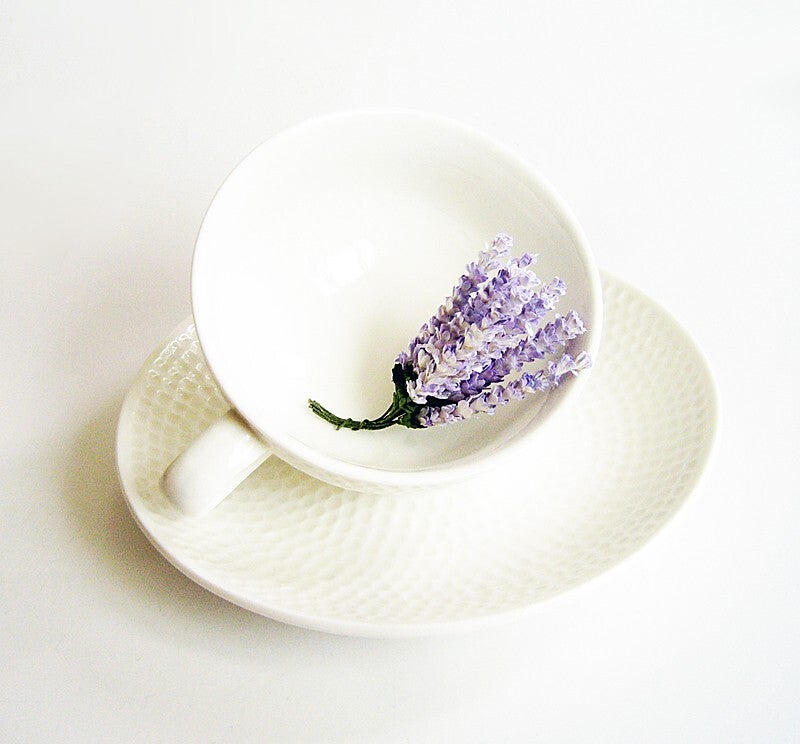 LILAC Heather (Lavender) Mulberry Paper Flowers Craft Card Making Create Craft DIY Decorative Projects Flower Displays Paper Crafting Head Wrist Band Doll House Miniature Flowers Art Birthday Wedding Cards Floral Home Decoration Christening Anniversaries