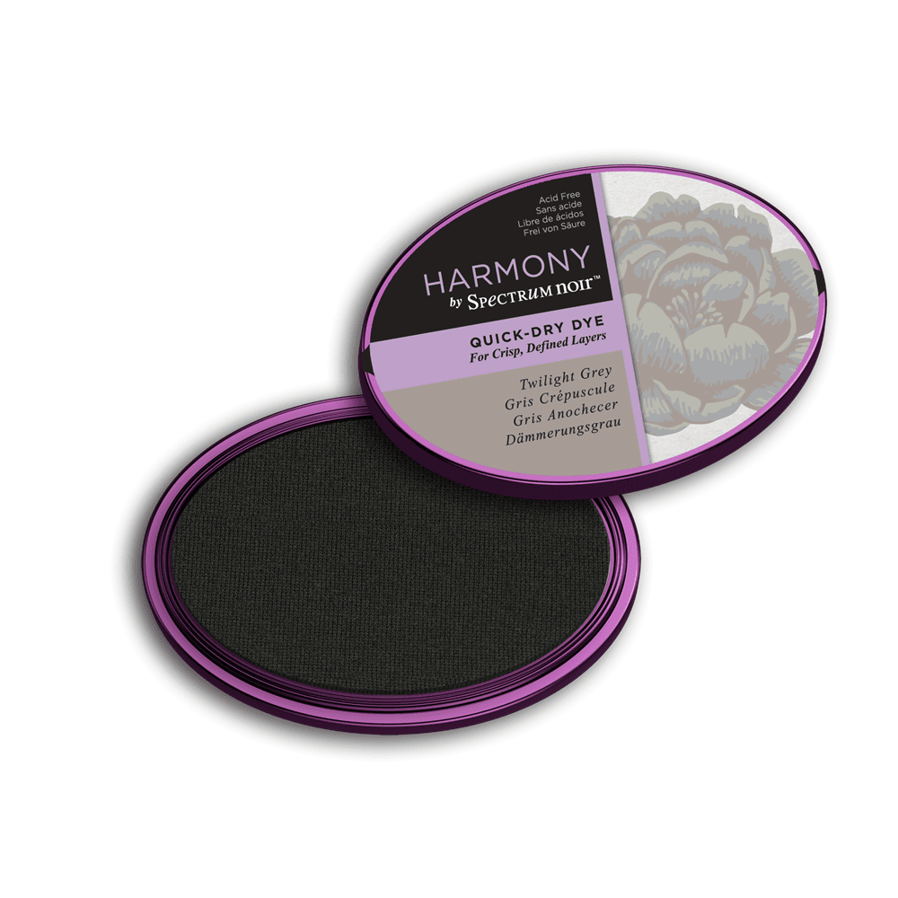TWILIGHT GREY Spectrum Noir Harmony Quick-Dry Dye Stamping Inkpad Crafters Companion