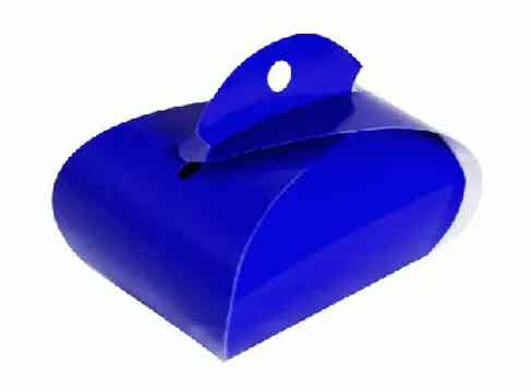 BLUE Favour/Weight Balloon BOX Celebration Wedding Baby Shower Birthday engagement anniversaries retirement parties