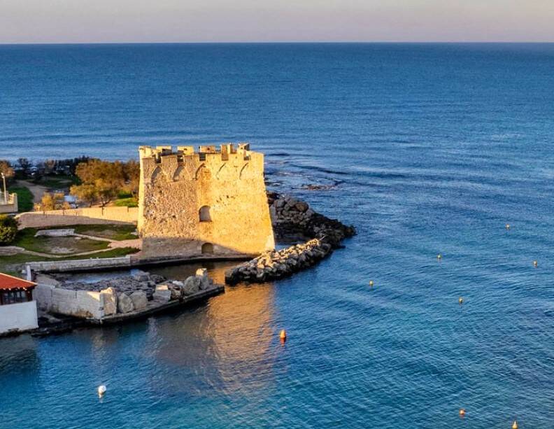 Photo of old tower in Torre Santa Sabina