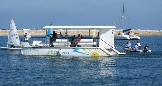 Photo of public transport boat in Brindisi harbour