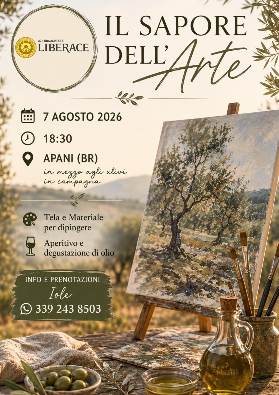 Image of poster painting event