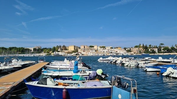Photo of boats on water in le sciabiche, Brindisi