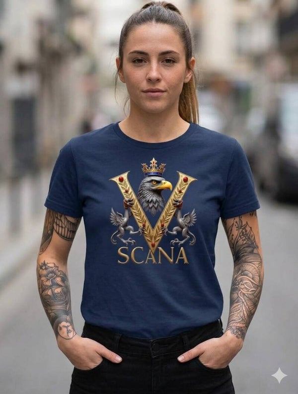 T-shirt dames leeuwenkop
