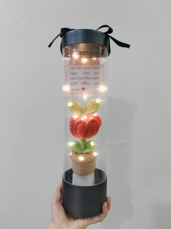 CYL0033 Red tulip capsule