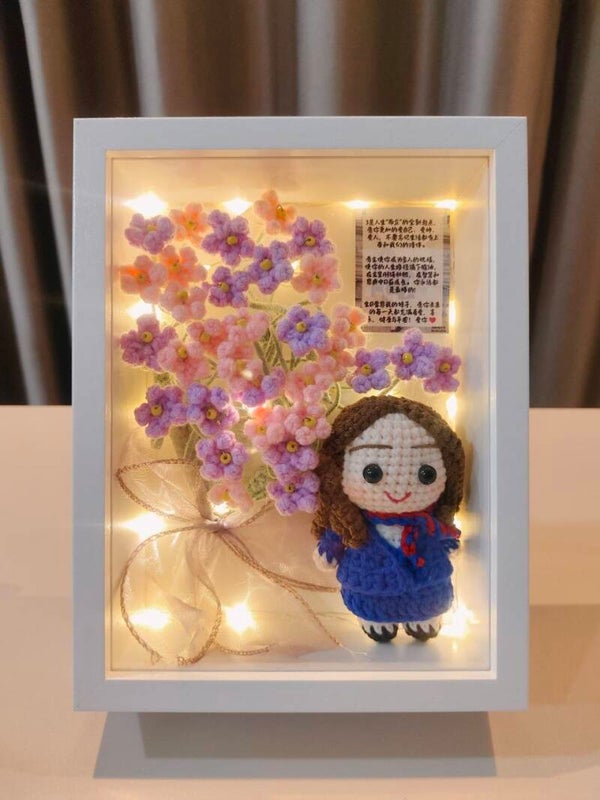 FBW0209 Stewardess baby breath frame