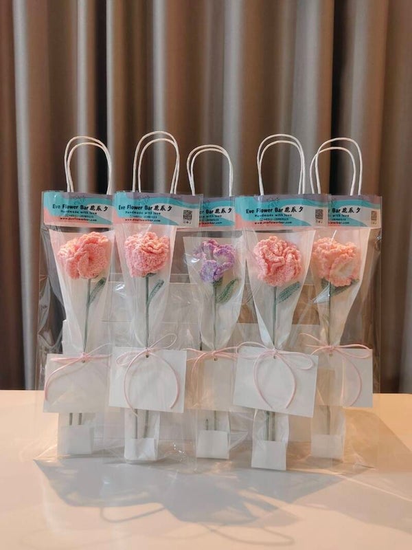 BBS0073 Carnation single stalk bouquet
