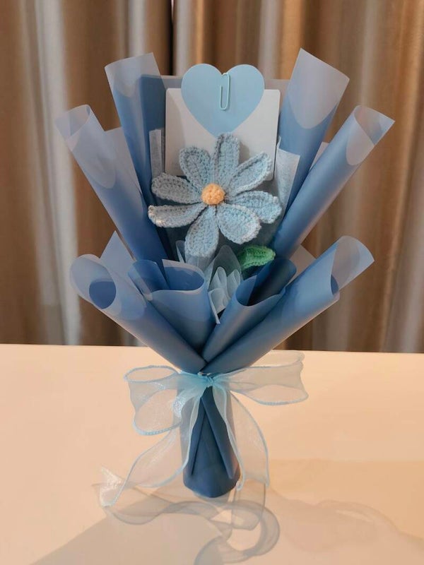 BBS0071 Blue bouquet