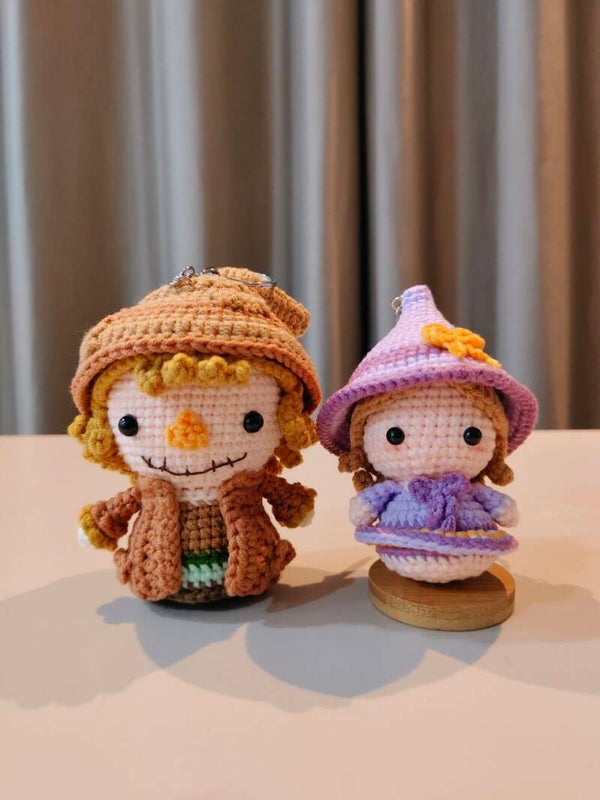 TND0087 Halloween doll couple