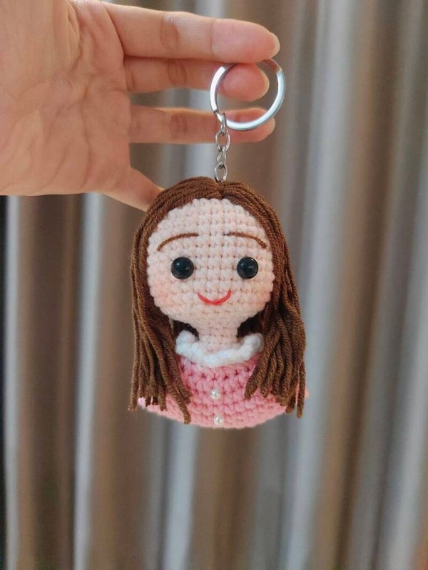TND0217 Pink girl doll