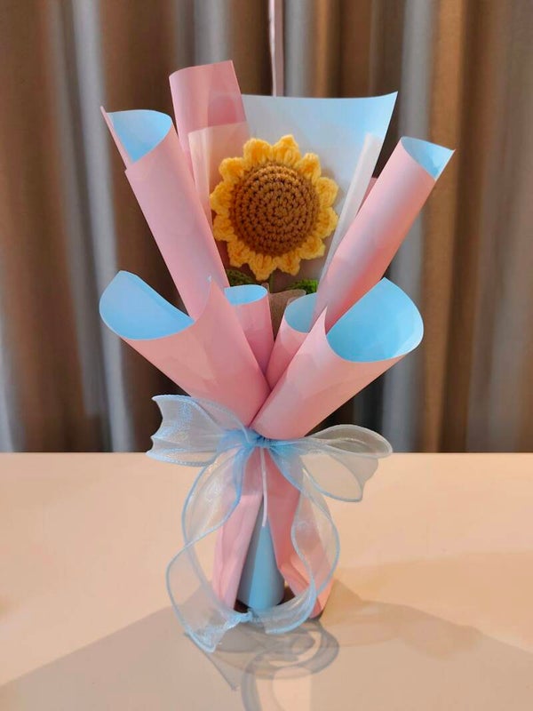 BBS0074 Single sunflower bouquet