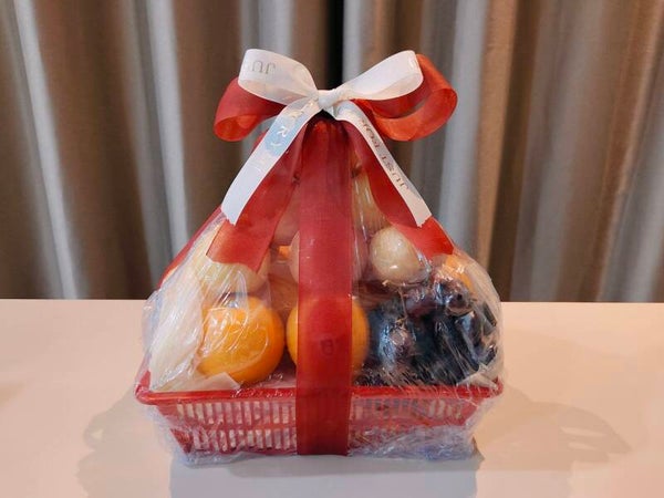 FRB002 Red fruit basket