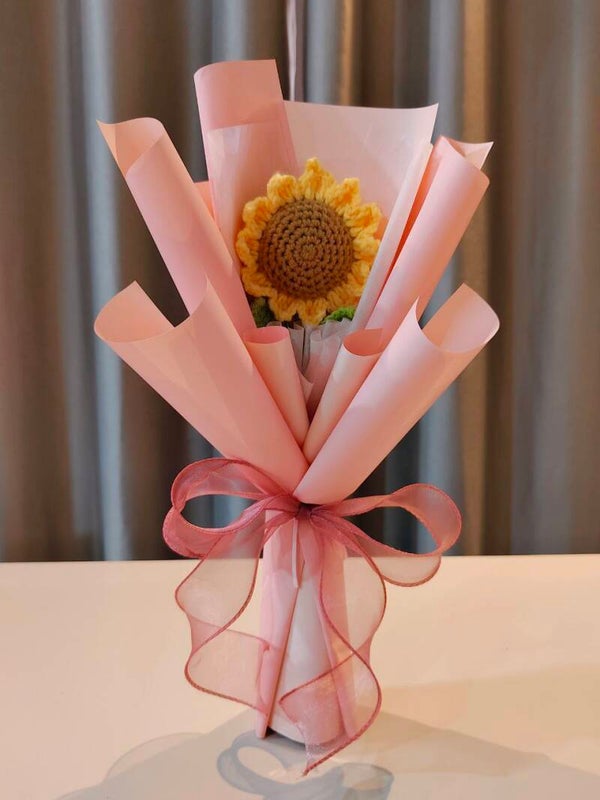 BBS0076 Single sunflower bouquet