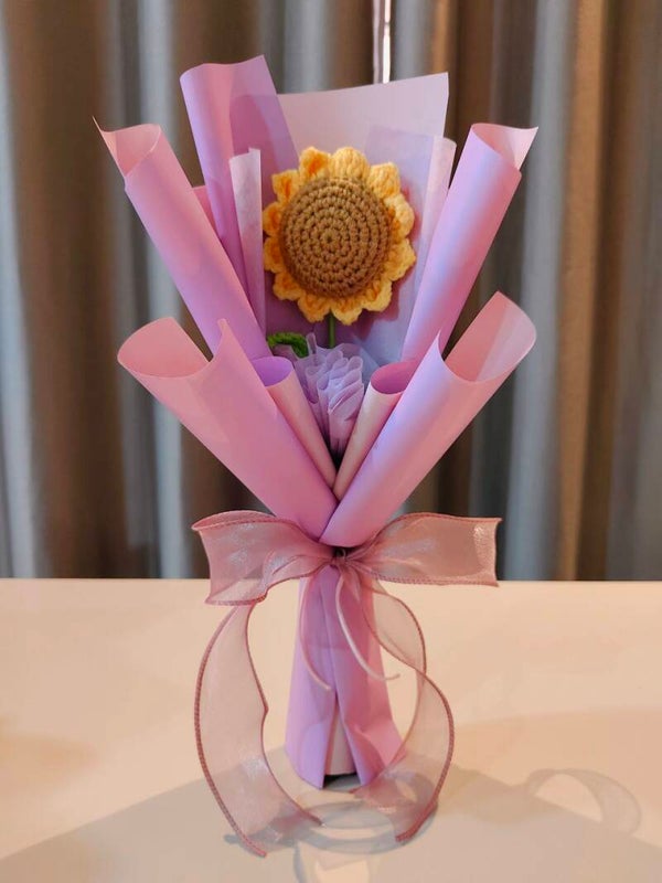 BBS0079 Single sunflower bouquet