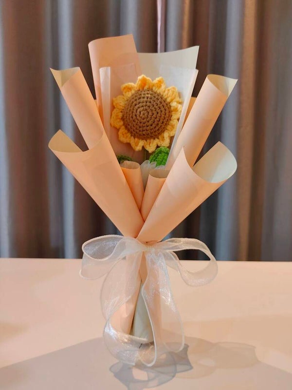BBS0084 Single sunflower bouquet