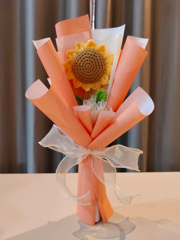 BBS0081 Single sunflower bouquet