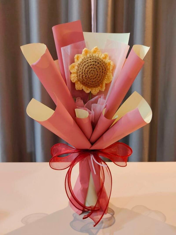 BBS0083 Single sunflower bouquet