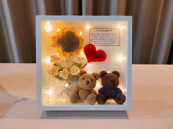 FCW0028 Couple bear frame