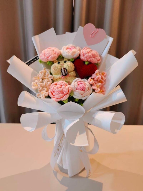 BBF0222 Hamster bouquet