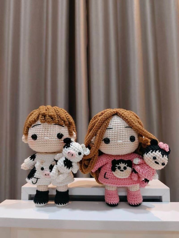 TND0083 Cowboy and Minnie girl