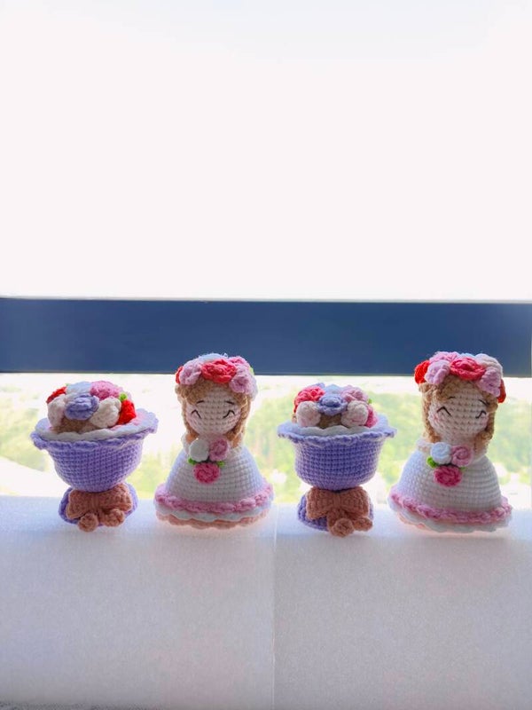 TND0034 Wedding bride and bouquet