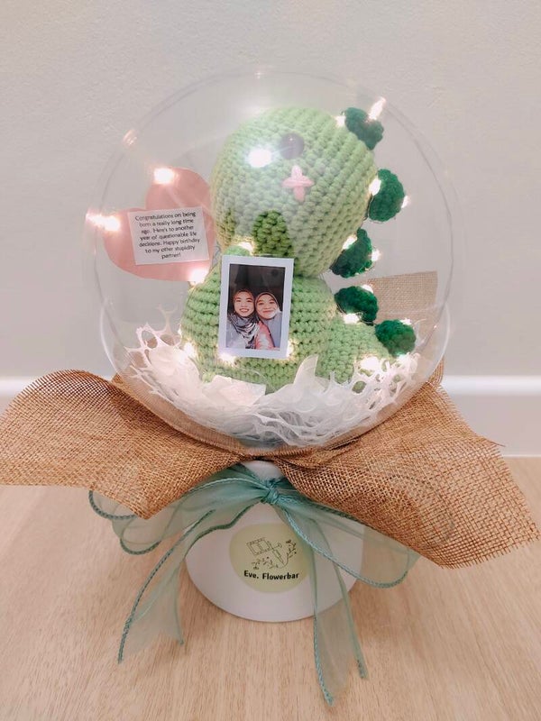 ACR0029 Dinosaur acrylic pot