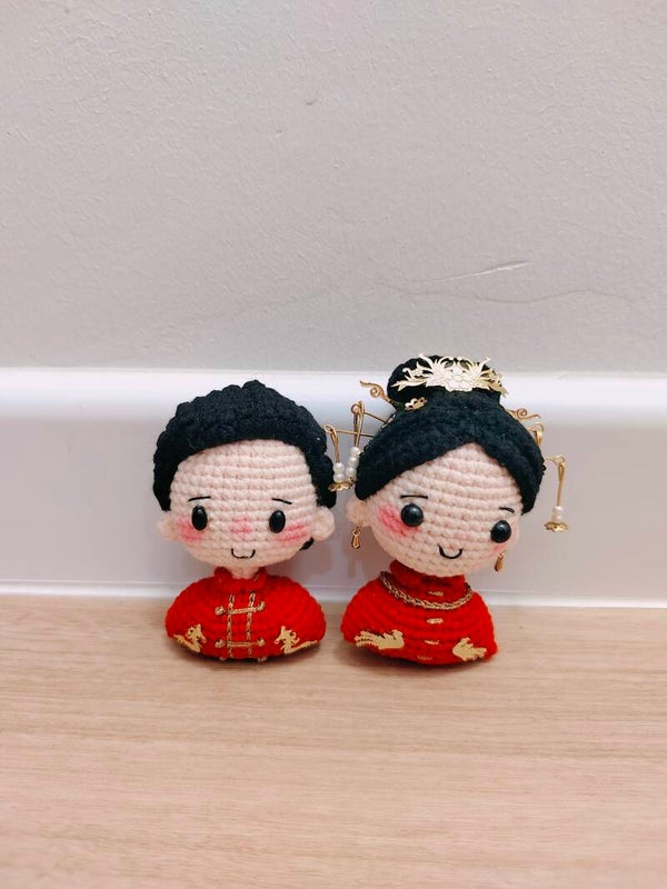 TND0025 Wedding bride and groom traditional