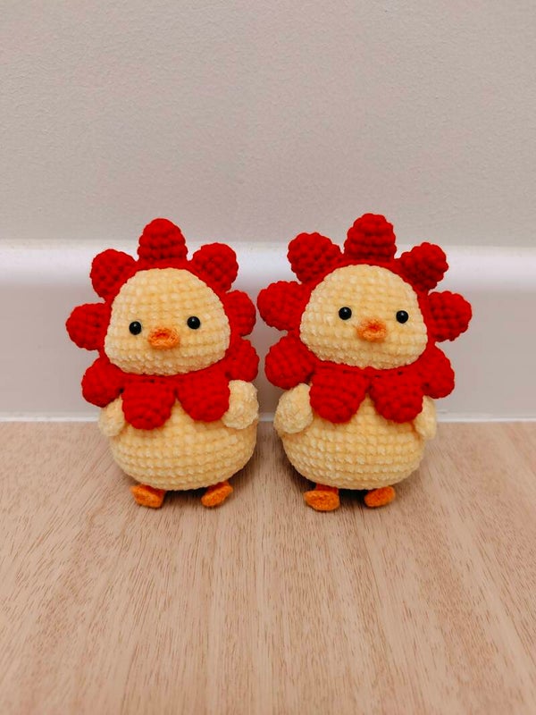 KAL0054 Yellow red duck