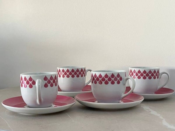 4 tasses à café Benetton