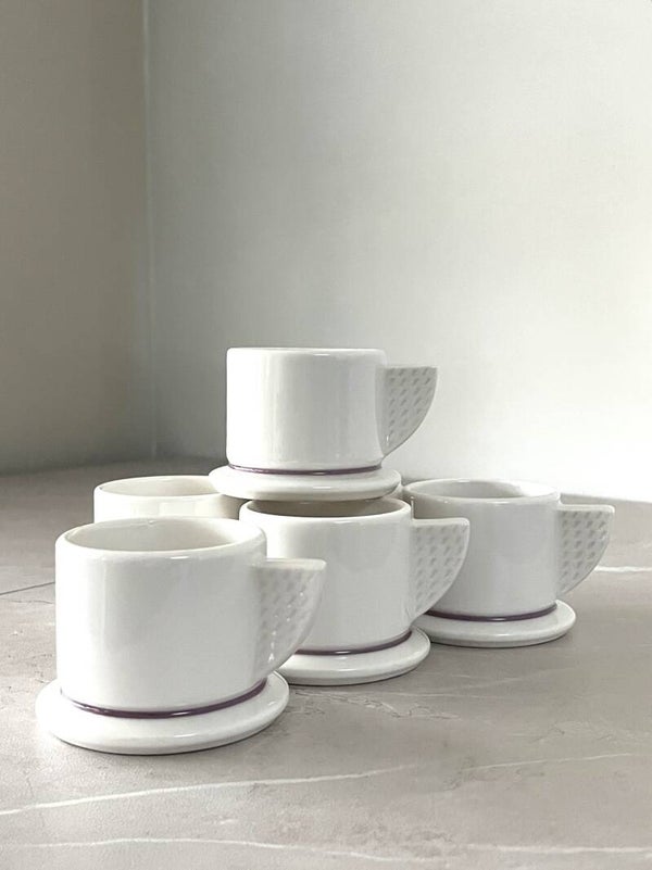 6 tasses à expresso originales