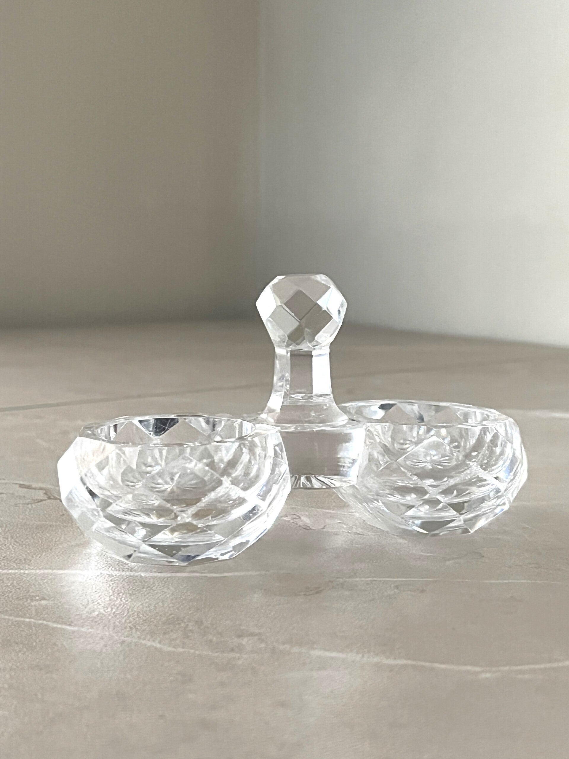 Saleron ancien Baccarat