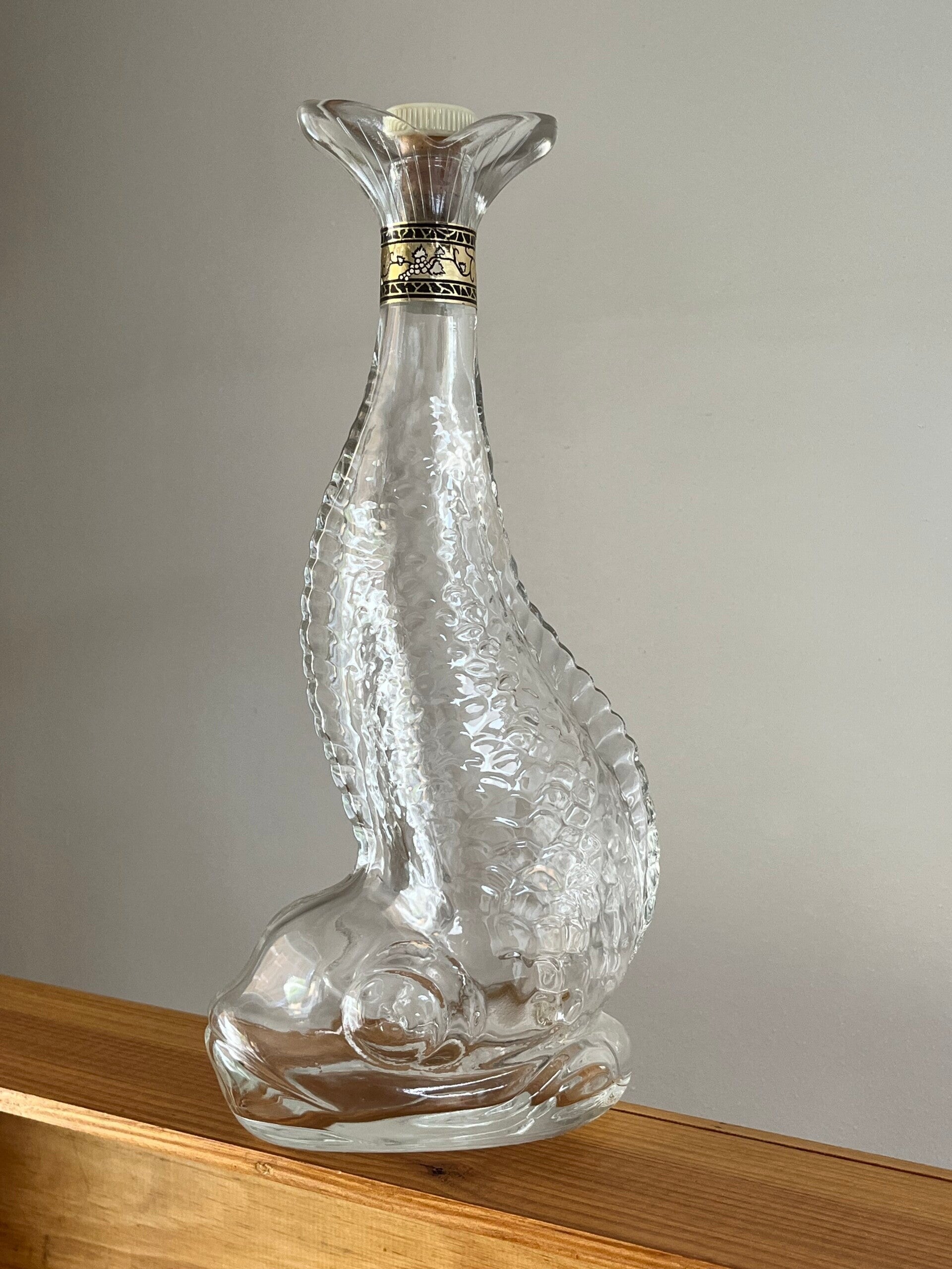 Bouteille ou carafe vintage Poisson