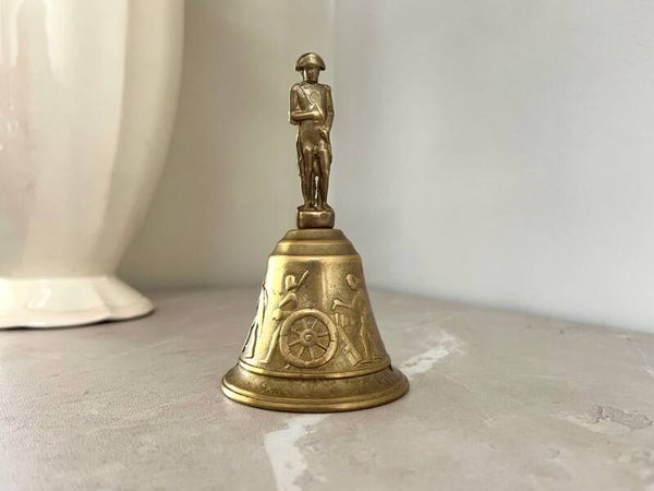 Cloche vintage en bronze Napoléon