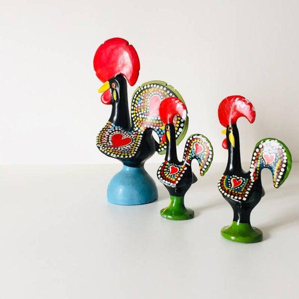 Trio de Coqs de Barcelos