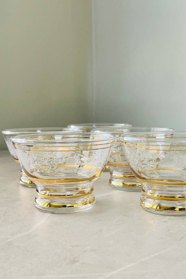 Coupe ou coupelle vintage (Lot de 5)
