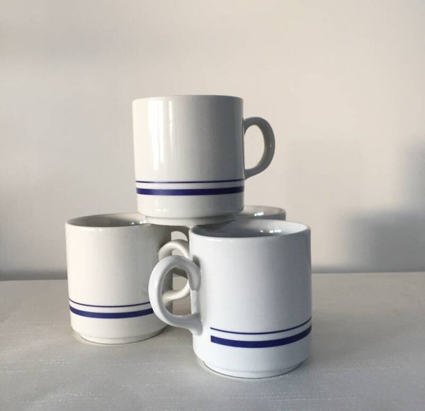 4 tasses de collection Total vintage
