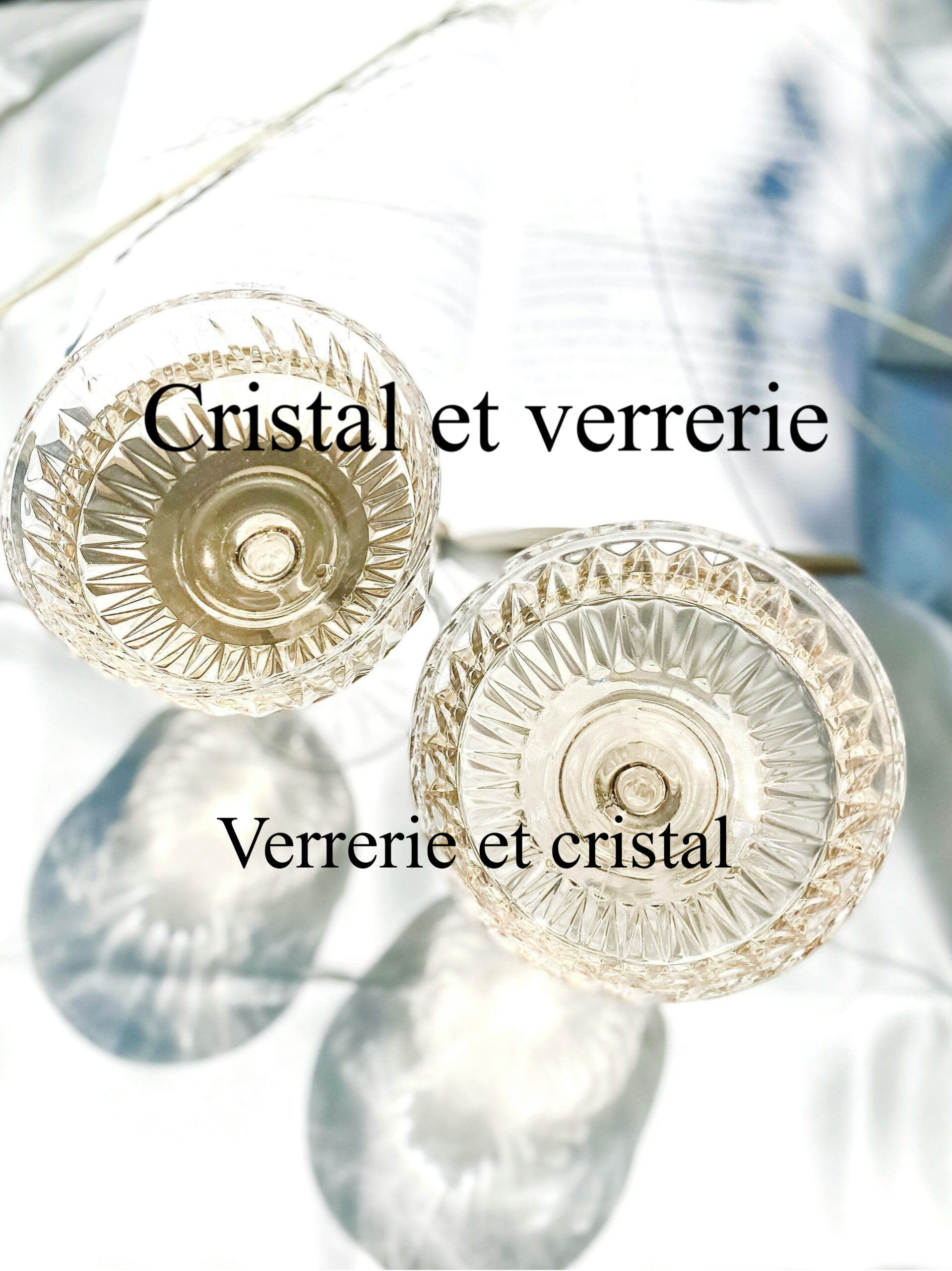cristal et verrerie vintage et ancien