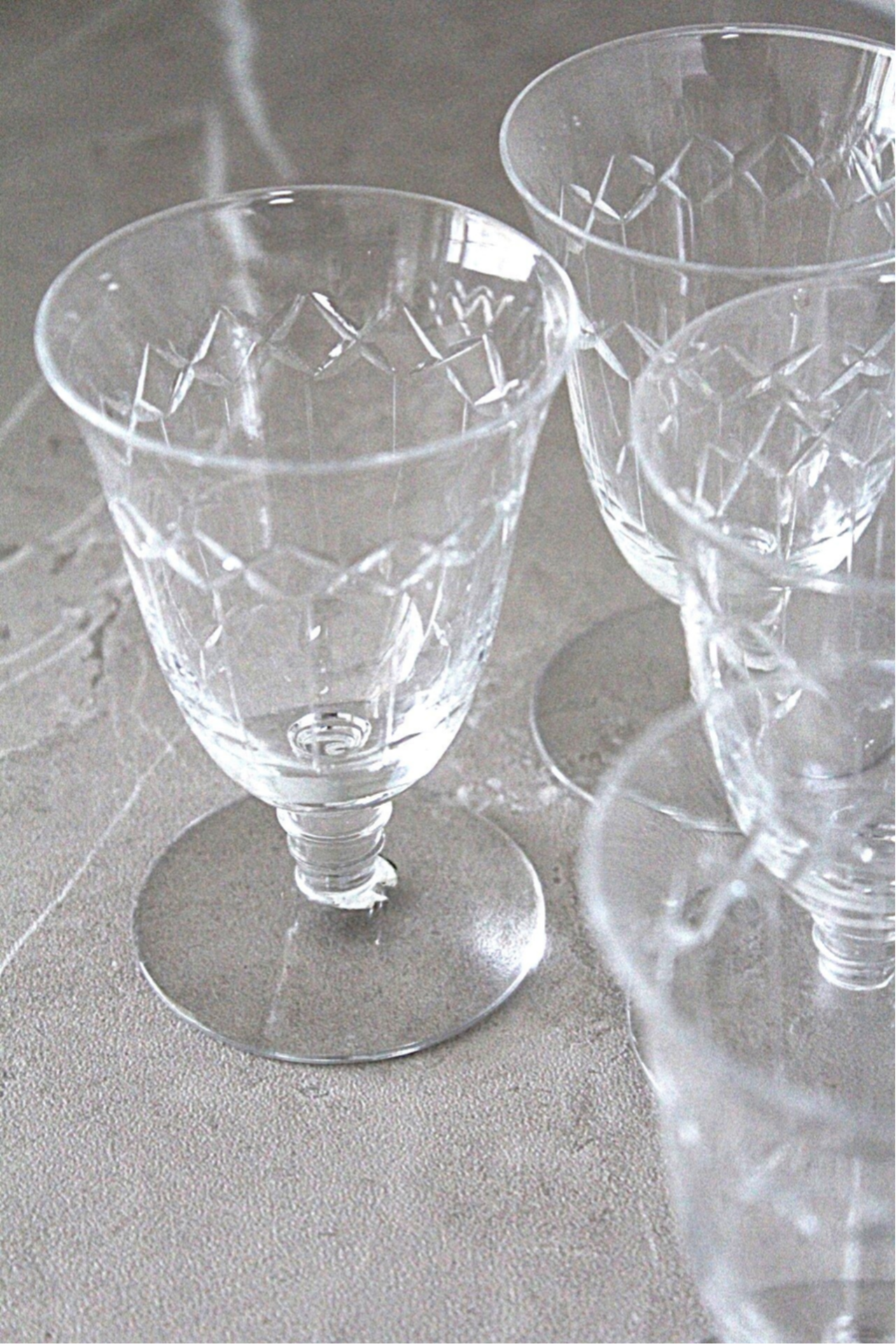 verres en cristal de lorraine