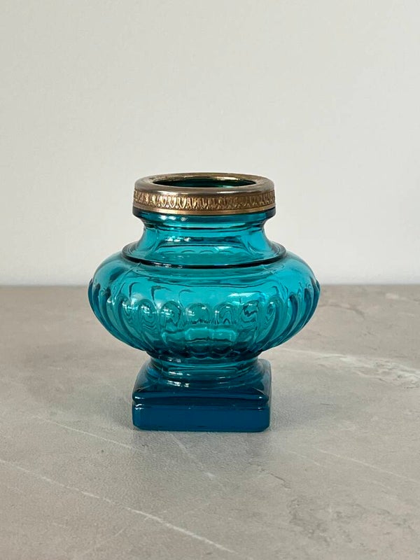 Ancien petit pot en verre Marcel Franck