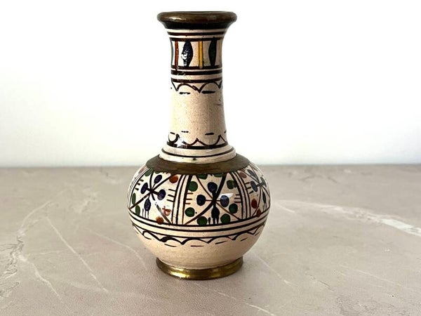 Mini-vase en céramique Maroc
