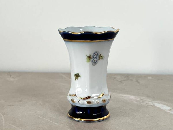 Mini-vase en porcelaine de Saxe