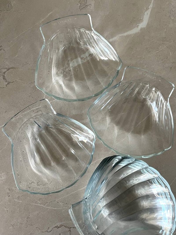 Coquilles ramequins en verre