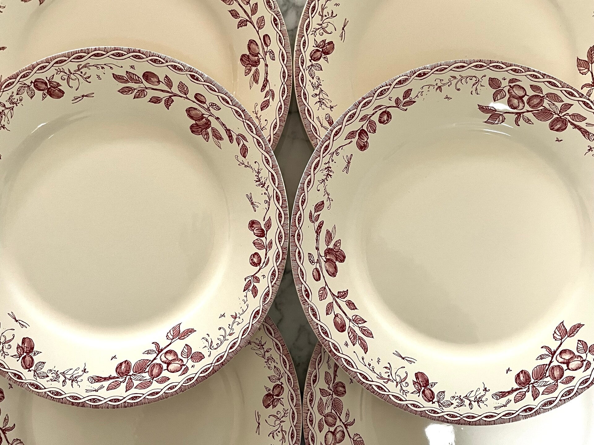 6 assiettes plates Moulins Des Loups