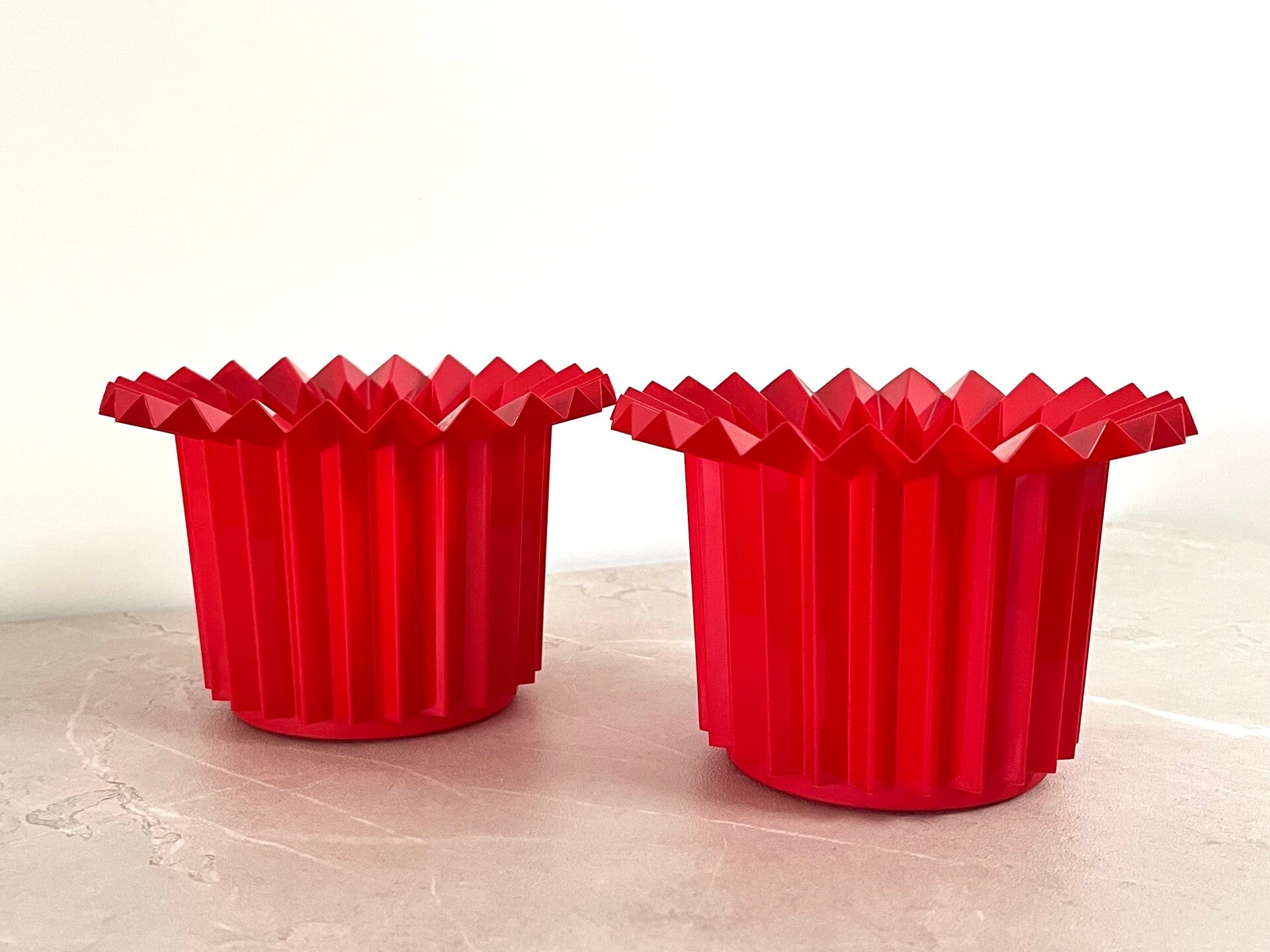 2 cache-pots vintage 70's