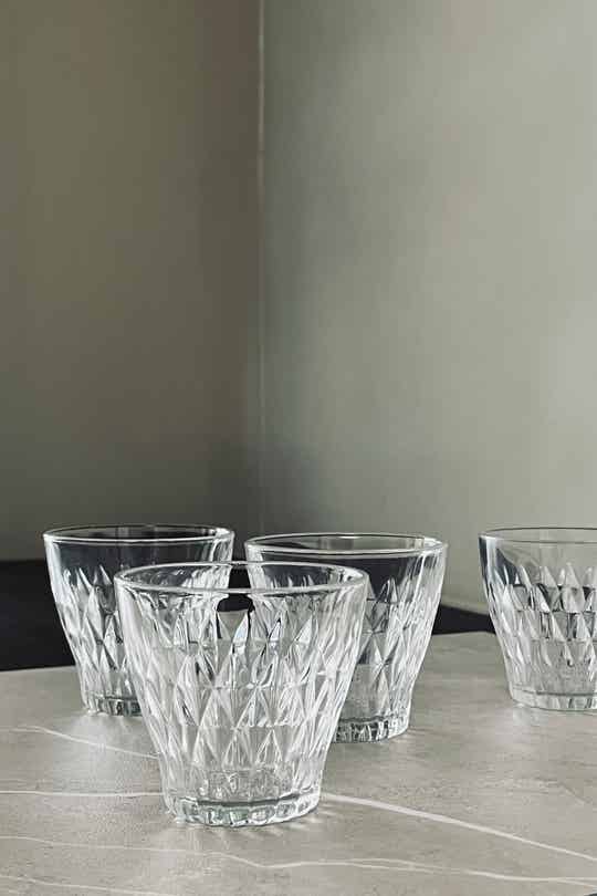 4 verres Vereco Diamant